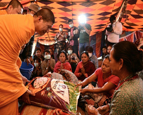 รายงานสถานการณ์การให้ความช่วยเหลือผู้ประสบภัยแผ่นดินไหวในประเทศเนปาล