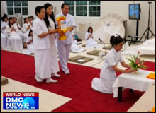 วัดพระธรรมกายฟลอริดา จัดงานบุญบูชาข้าวพระ