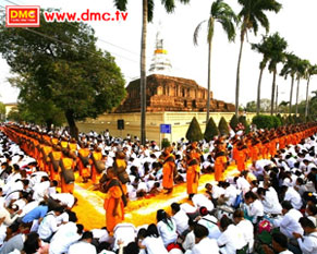 เกาะติดบรรยากาศเดินธุดงค์ธรรมชัยปีที่ 2 วันที่ 20 มกราคม 2556