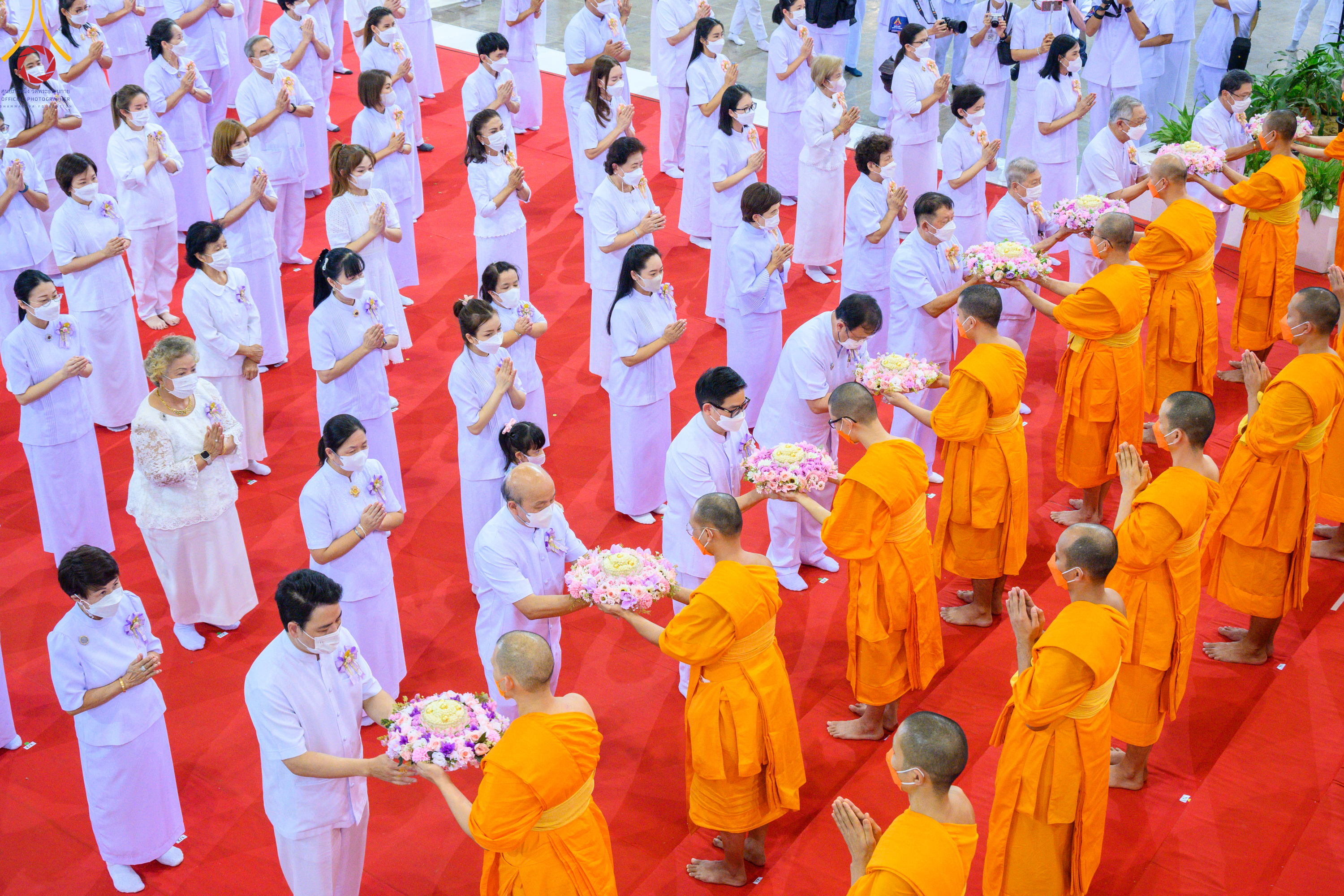 วัดพระธรรมกาย จัดงานบุญวันอาทิตย์