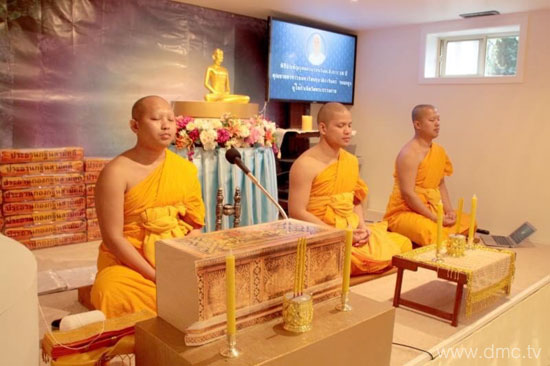 วัดภาวนาโตรอนโต จัดงานบุญวันคล้ายวันละสังขารคุณยายฯ