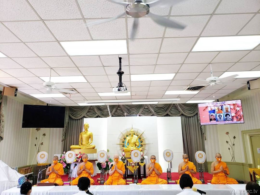 วัดพระธรรมกายแคลิฟอร์เนีย จัดพิธีบุพเปตพลี