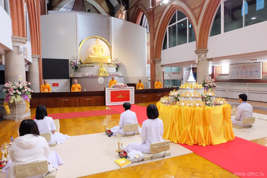 วัดพระธรรมกายลอนดอน จัดงานบุญวันวิสาขบูชา