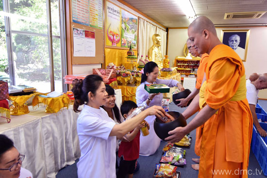 วัดพระธรรมกายนางาโน่ จัดงานบุญเนื่องในวันธรรมชัย