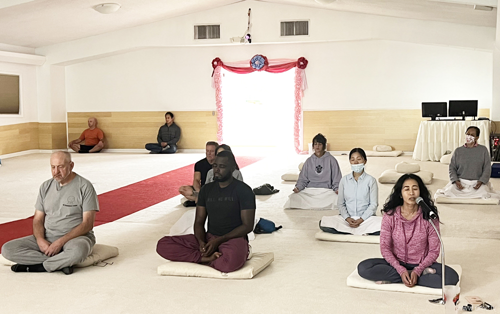 วัดพระธรรมกายจอร์เจีย จัดกิจกรรมนั่งสมาธิสำหรับชาวท้องถิ่น