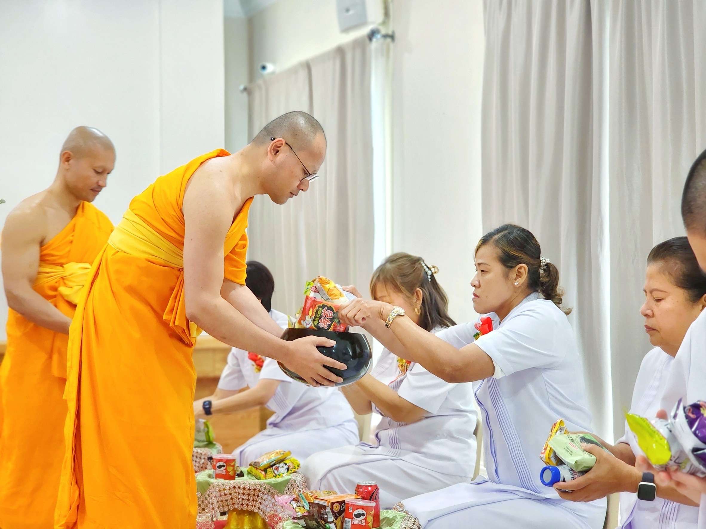 วัดพระธรรมกายปาล์มบีช จัดพิธีบุพเปตพลี