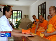 วัดพระธรรมกายปารีส จัดงานบุญวันอาทิตย์