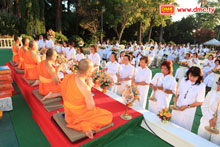 พิธีทอดกฐิน สร้าง Meditation Hall วัดพระธรรมกายแคลิฟอร์เนีย