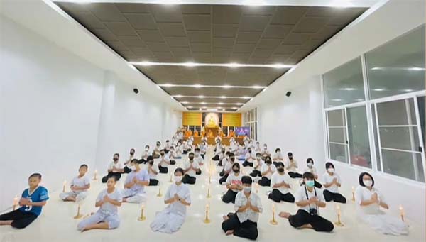 ศูนย์ปฏิบัติธรรมสมุทรปราการ จัดกิจกรรมงานบุญวันวิสาขบูชา