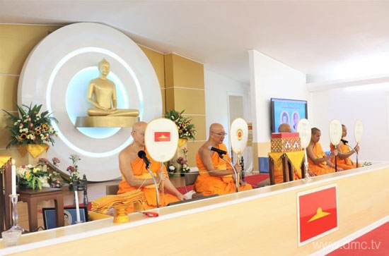 วัดพระธรรมกายจอร์เจีย จัดพิธีอุทิศส่วนกุศล