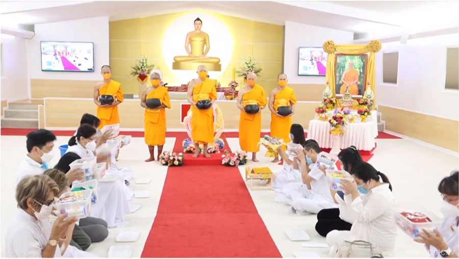 วัดพระธรรมกายจอร์เจีย จัดงานบุญวันอาทิตย์