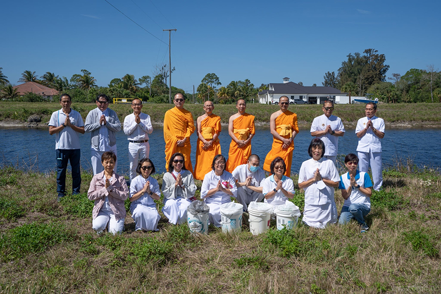 วัดพระธรรมกายปาล์มบีช จัดงานบุญวันอาทิตย์