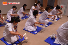 จุดเทียนใจ ณ วัดพระธรรมกายอิบาราขิ