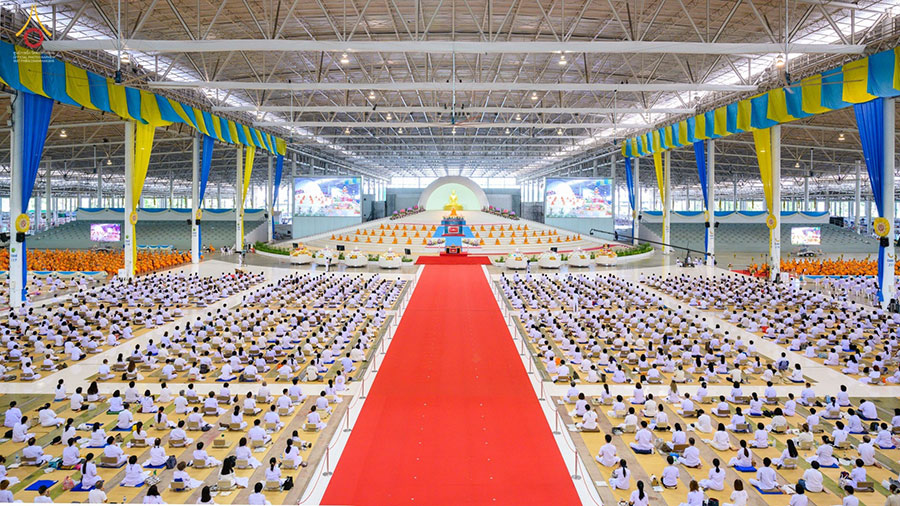 วัดพระธรรมกาย จัดงานบุญวันอาทิตย์ต้นเดือนตุลาคม