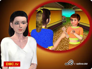 บุพกรรมใดทำให้มีปานดำเกิดขึ้นเต็มดวงตา