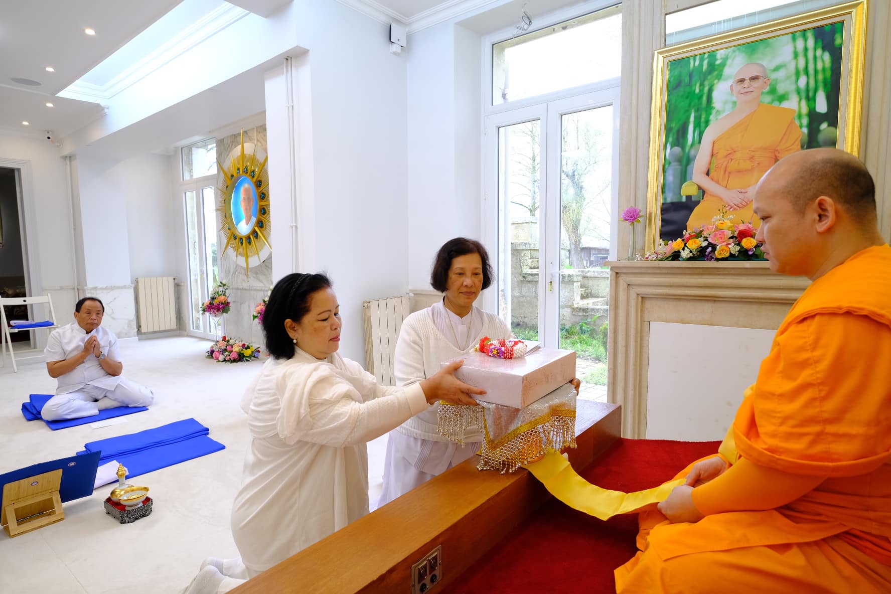 วัดพระธรรมกายบอร์คโด จัดงานบุญวันอาทิตย์