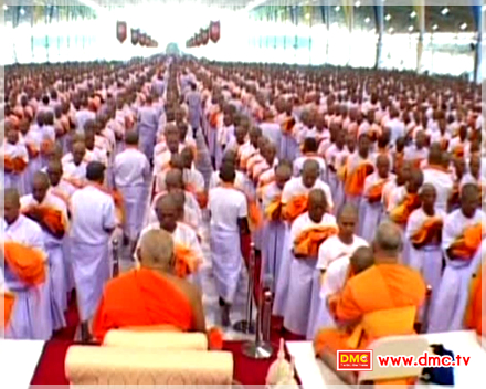 สัมภาษณ์พระเถรานุเถระที่มาร่วมพิธีบรรพชาธรรมทายาทหนึ่งแสนรูป