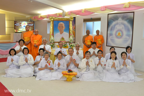 วัดพระธรรมกายจอร์เจีย จัดพิธีกตัญญูบูชาธรรมคุณยายอาจารย์ฯ