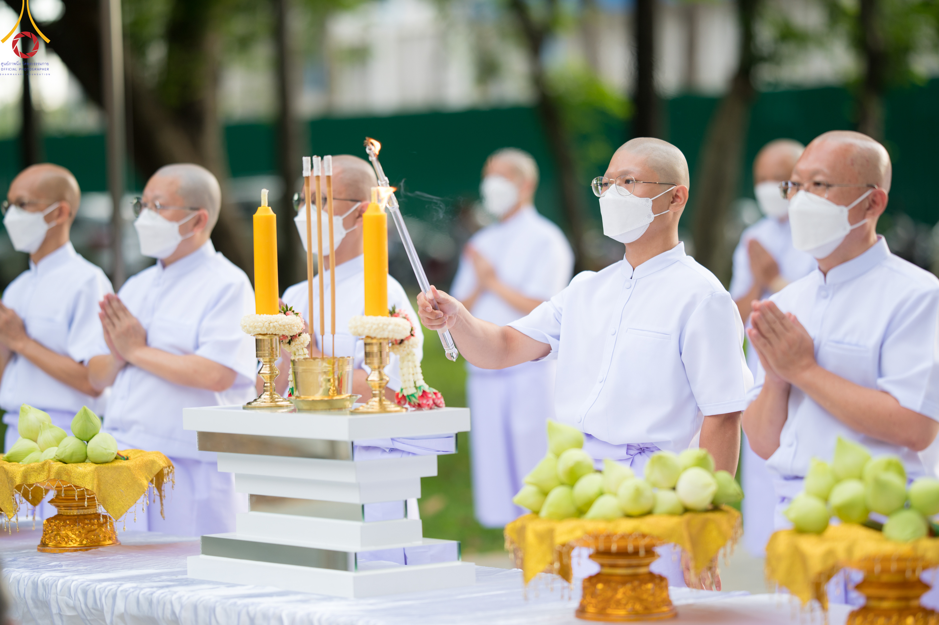 พิธีบรรพชาอุปสมบทหมู่ธรรมทายาทรุ่นนานาชาติ ภาคภาษาจีน รุ่นที่ 18