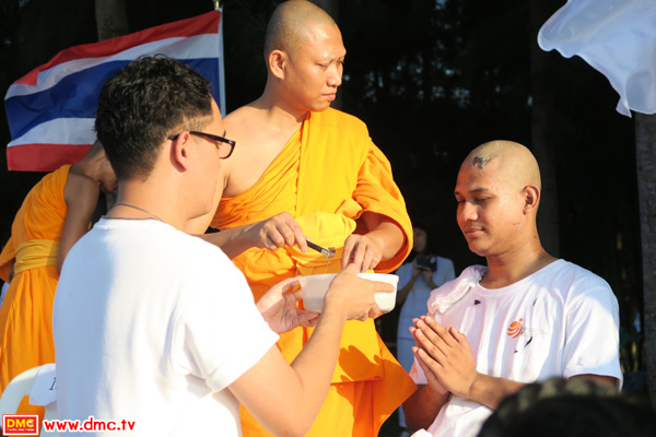 พิธีตัดปอยผมธรรมทายาทชาวเมียนมาร์ รุ่น 1