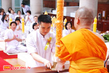 วัดพระธรรมกายลอนดอน จัดงานบุญวันอาสาฬหบูชา