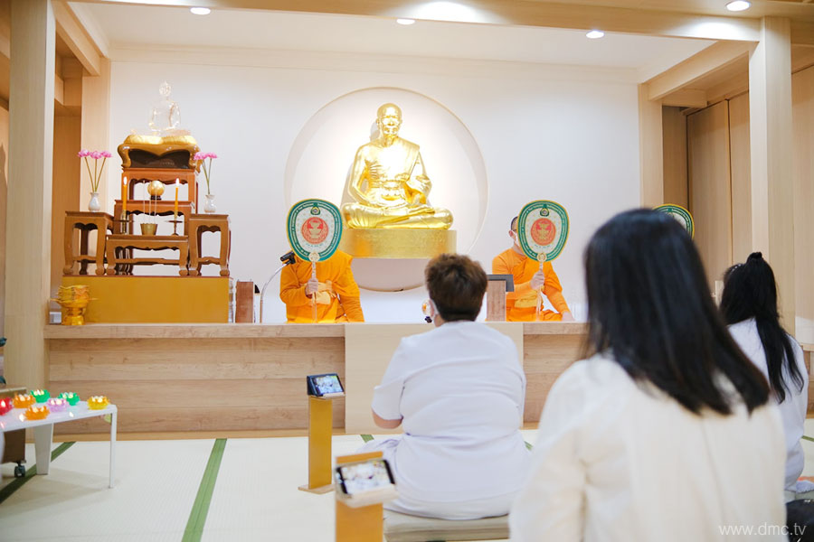 วัดพระธรรมกายคานากาว่า จัดพิธีบุพเปตพลี