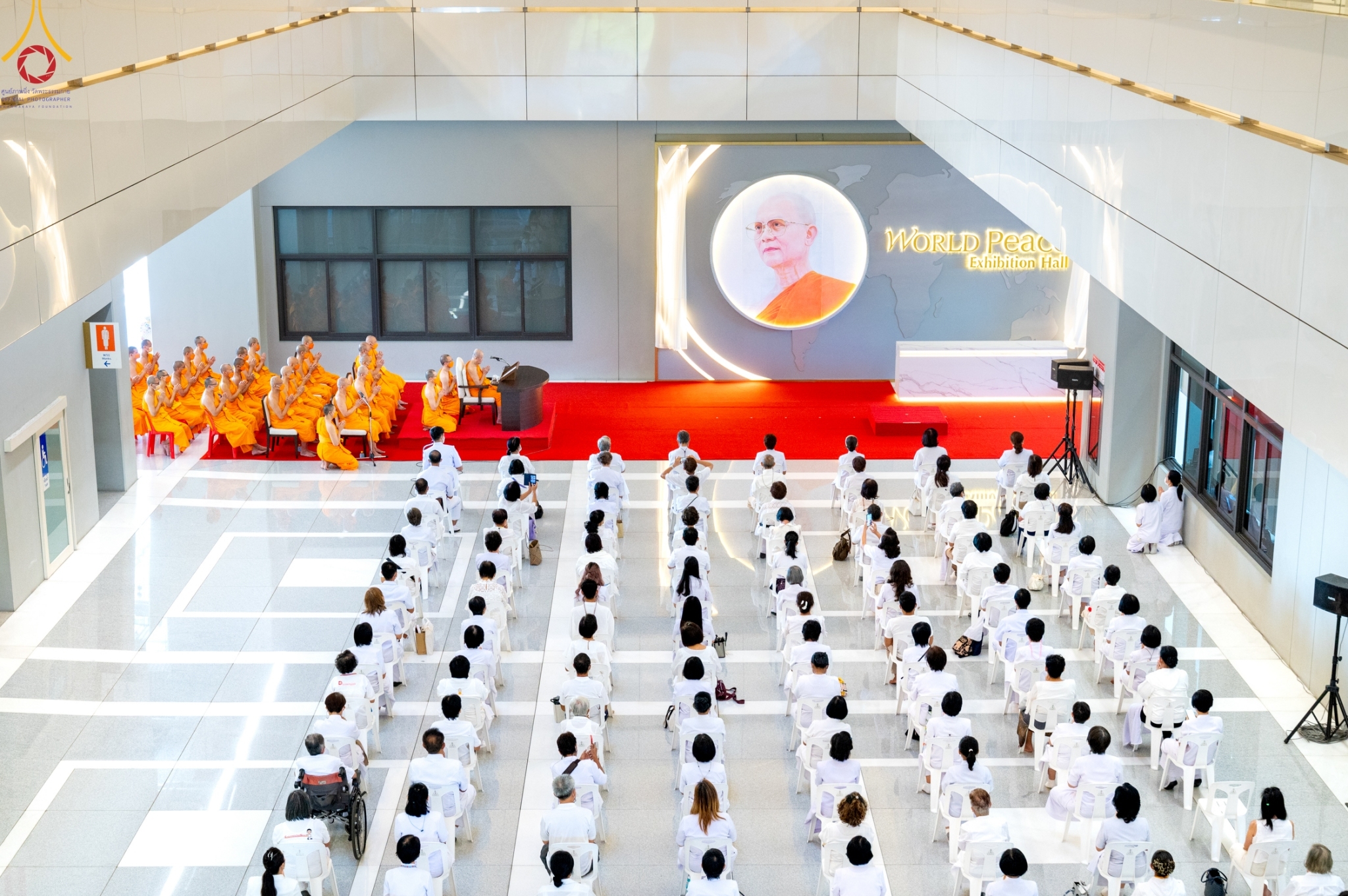 พิธีเปิดห้องนิทรรศการเพื่อสันติภาพโลก World Peace Exhibition Hall
