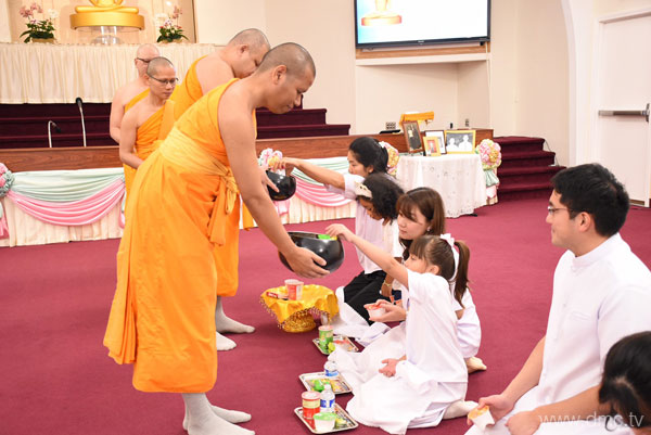 วัดพระธรรมกายซิลิคอนวัลเลย์ จัดงานบุญวันอาทิตย์