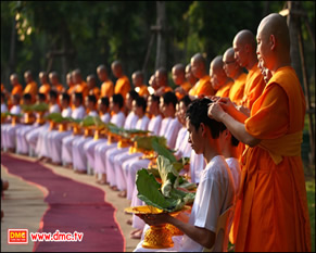 อุปสมบทหมู่ รุ่นบูชาธรรม 68 ปี พระเทพญาณมหามุนี สัมภาษณ์ วันสุดท้าย วันที่ 4 มีนาคม พ.ศ. 2555