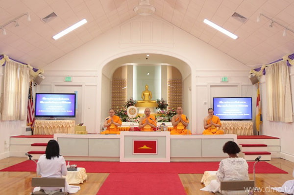วัดพระธรรมกายบอสตัน จัดงานบุญวันอาทิตย์