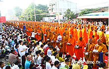 ตักบาตรพระ 2,000 รูป จังหวัดสงขลา