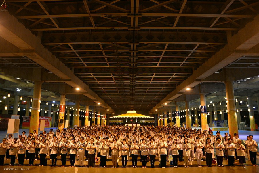 ประมวลภาพโครงการสวดธัมมจักกัปปวัตตนสูตร ๔ ล้านจบ