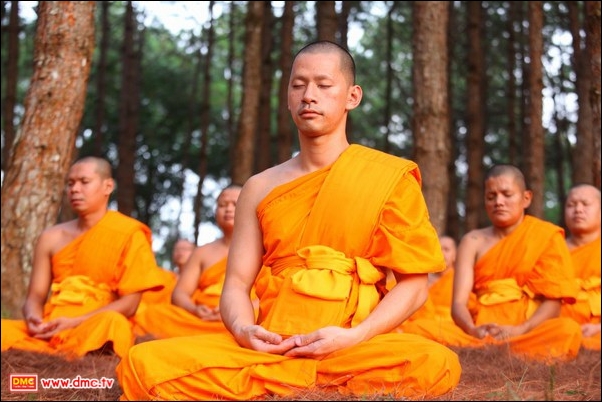 อุปสมบทหมู่เข้าพรรษา 100,000 รูป ทุกหมู่บ้านทั่วไทยปี 2555