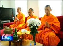 วัดพระธรรมกายปารีส จัดปฏิบัติธรรมเมืองอ๊อกลี่