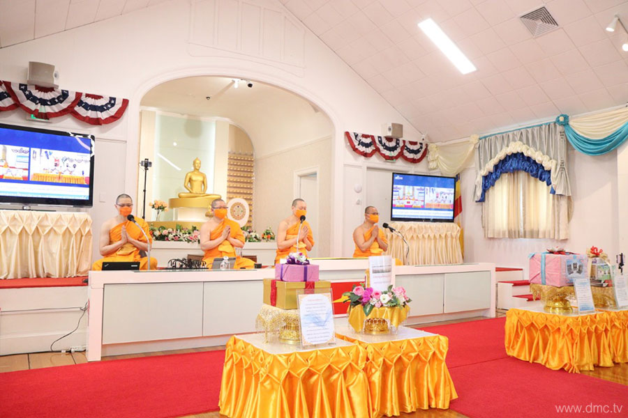 วัดพระธรรมกายบอสตัน จัดงานบุญวันอาทิตย์
