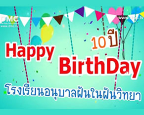 ร่วมสนุก คำถามข้อที่ 6 ประจำวันที่ 6 พฤษภาคม พ.ศ.2555 - ครบรอบ 10 ปีโรงเรียนอนุบาลฯ (9 พฤษภาคม)