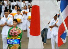 พิธีบรรพชาอุปสมบท ธรรมทายาทชาวญี่ปุ่น