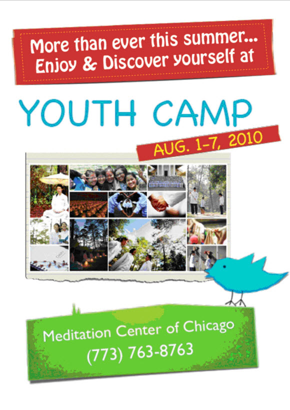 DMC News:- Youth Camp arranged by Meditation Center of Chicago