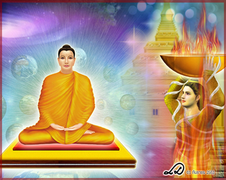 พระศรีอริยเมตไตรย์ ตอนที่ 6 เผาตัวเองบูชาพระเจดีย์ (พระสุมังคลพุทธเจ้า)