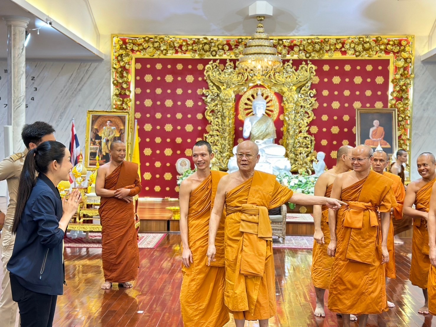 โครงการอบรมปฏิบัติวิปัสสนากัมมัฏฐานสำหรับพระนวกะ จังหวัดปทุมธานี