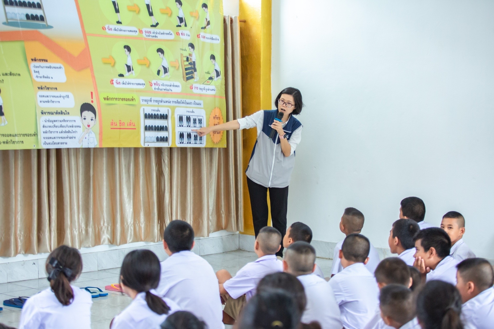 ค่ายพุทธธรรม นำชีวิต โรงเรียนวัดหนองรี จ.นครนายก