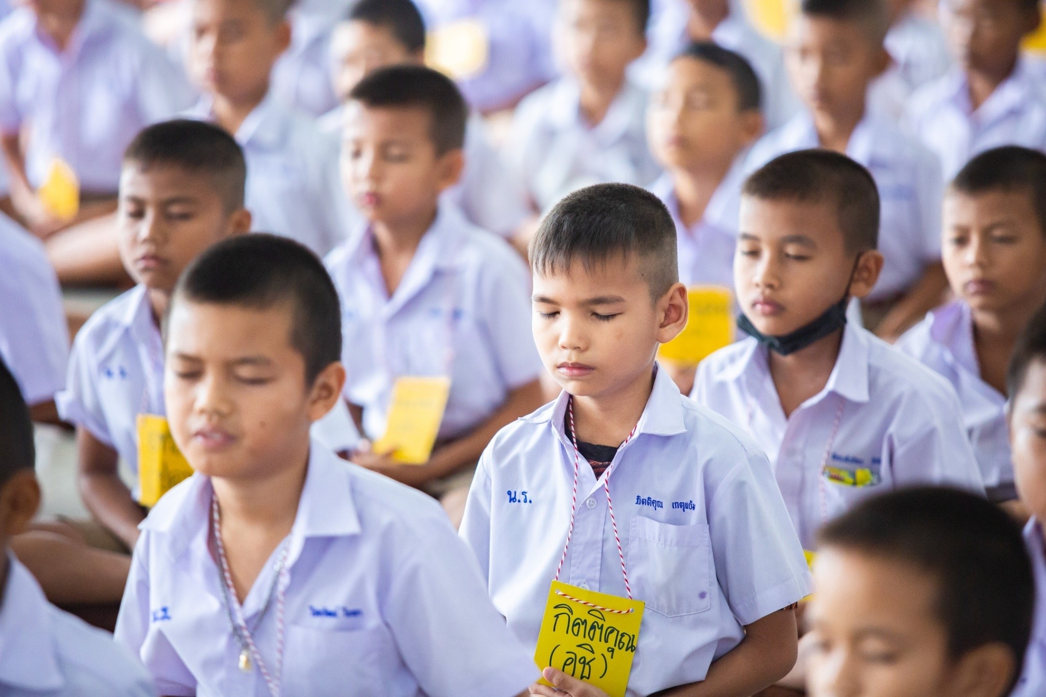 ค่ายพุทธธรรม นำชีวิต โรงเรียนวัดหนองรี จ.นครนายก