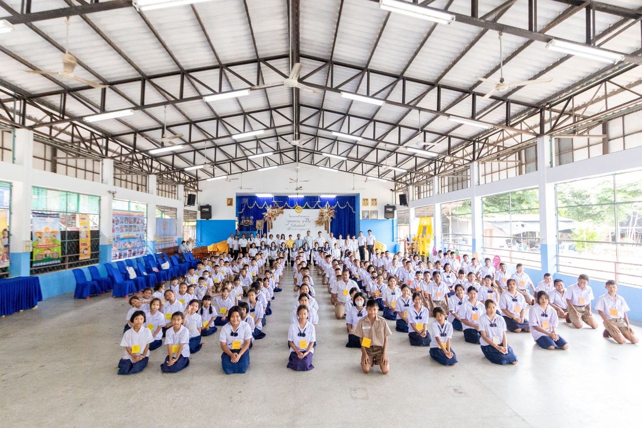 ค่ายพุทธธรรม นำชีวิต โรงเรียนวัดหนองรี จ.นครนายก