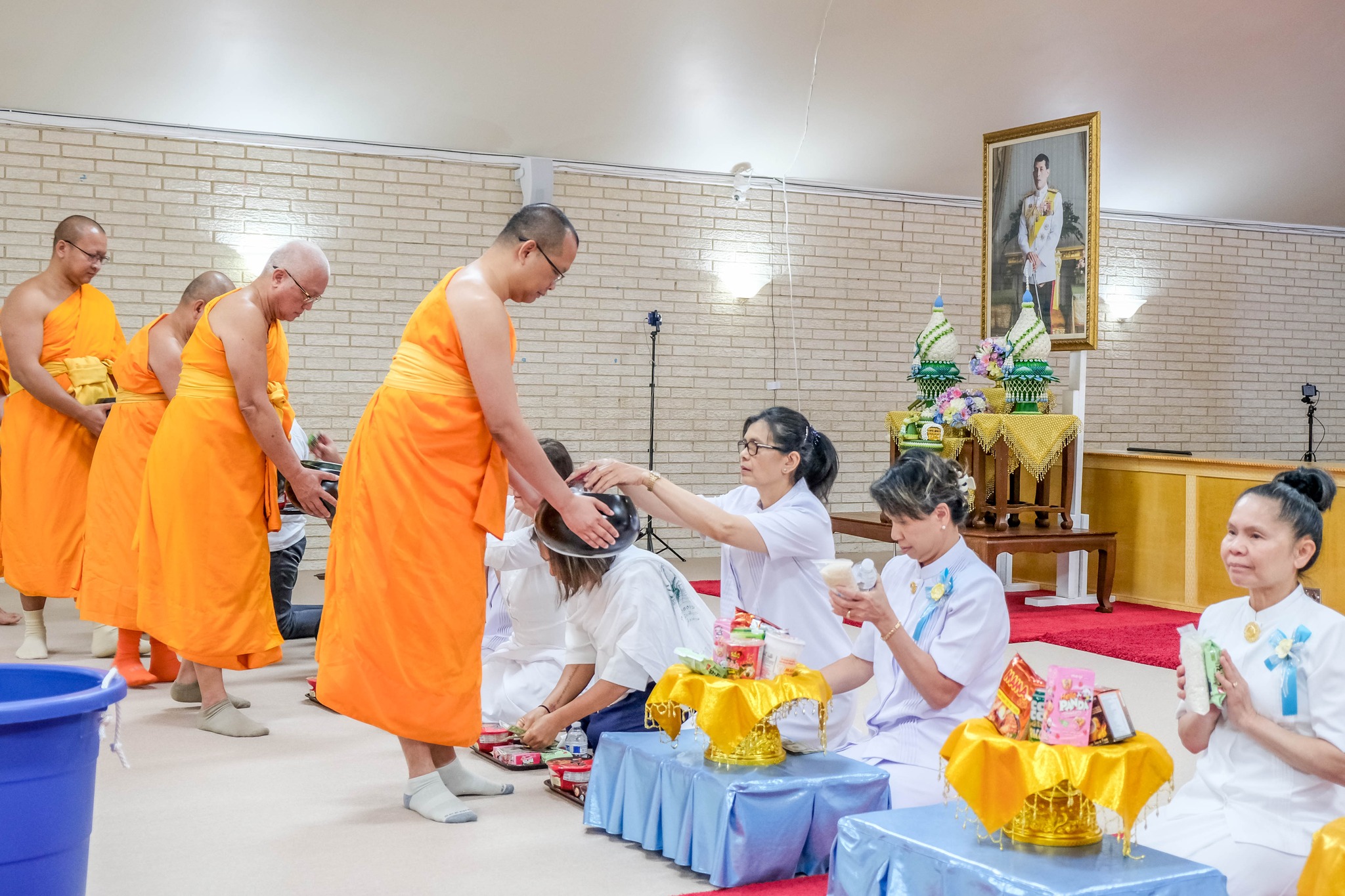 วัดพระธรรมกายเท็กซัส จัดพิธีจุดเทียนใจไฟนิรันดร์อนันตชัย