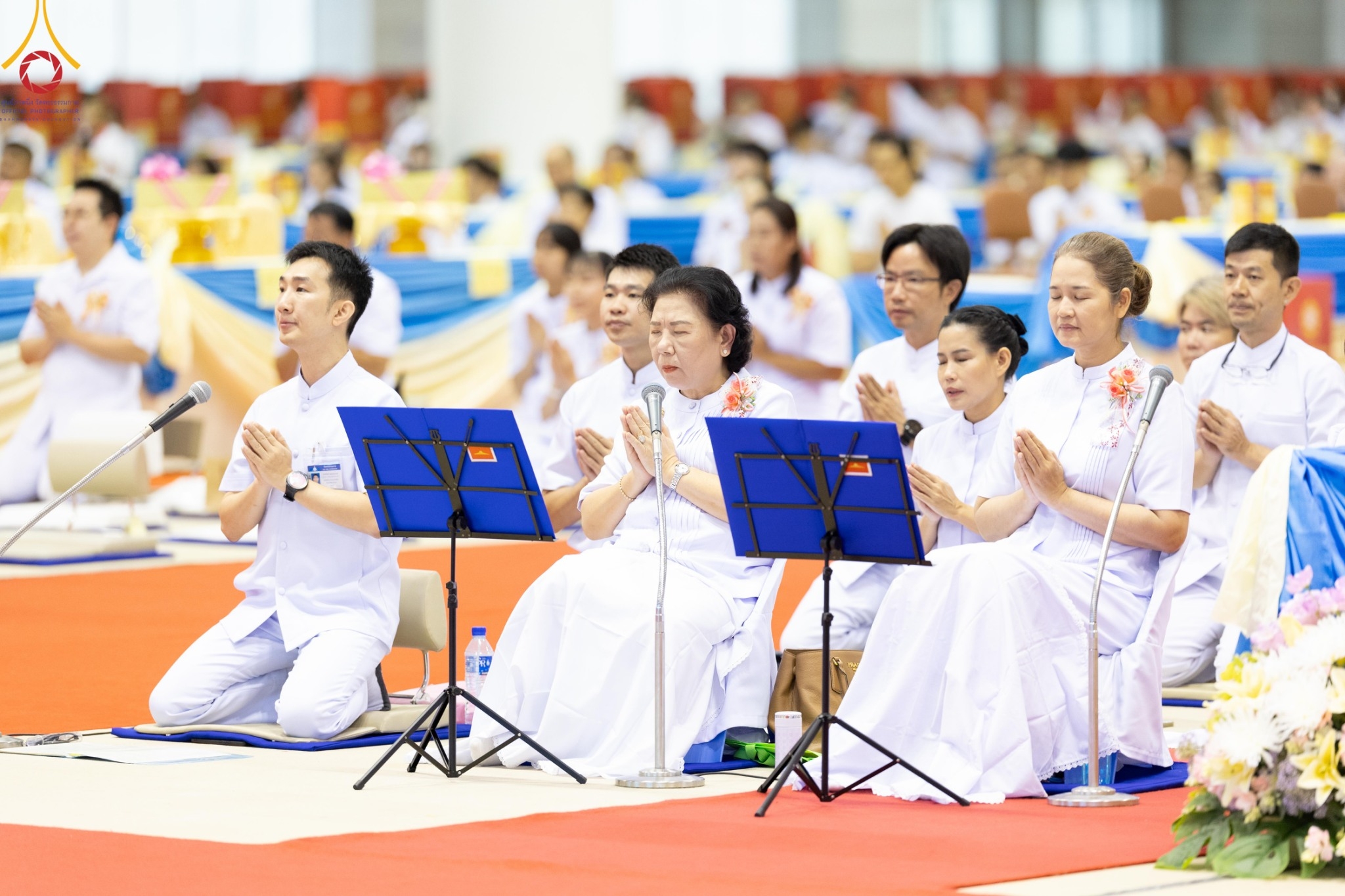 วัดพระธรรมกาย จัดพิธีบูชาข้าวพระ และงานบุญเนื่องในวันสมาธิโลก