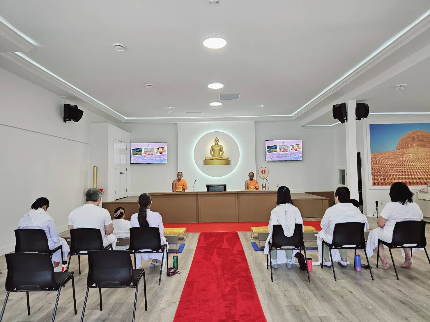 วัดพระธรรมกายแวนคูเวอร์ จัดกิจกรรมงานบุญวันอาทิตย์