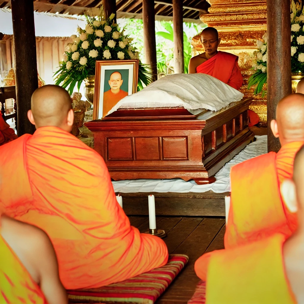 แม้เป็นพระภิกษุก็ไม่อาจพ้นจากความตายได้ ต้องมรณภาพทุกองค์