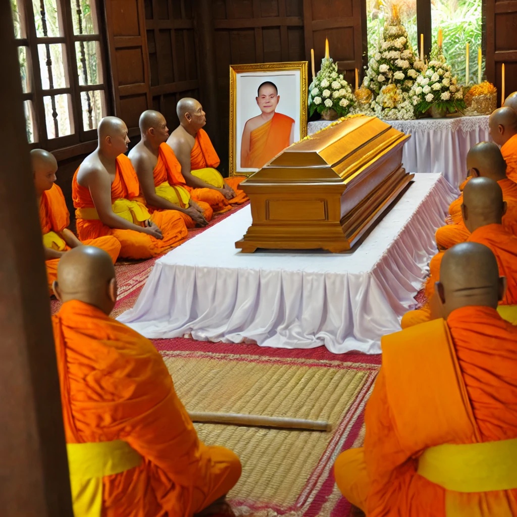 แม้เป็นพระภิกษุก็ไม่อาจพ้นจากความตายได้ ต้องมรณภาพทุกองค์