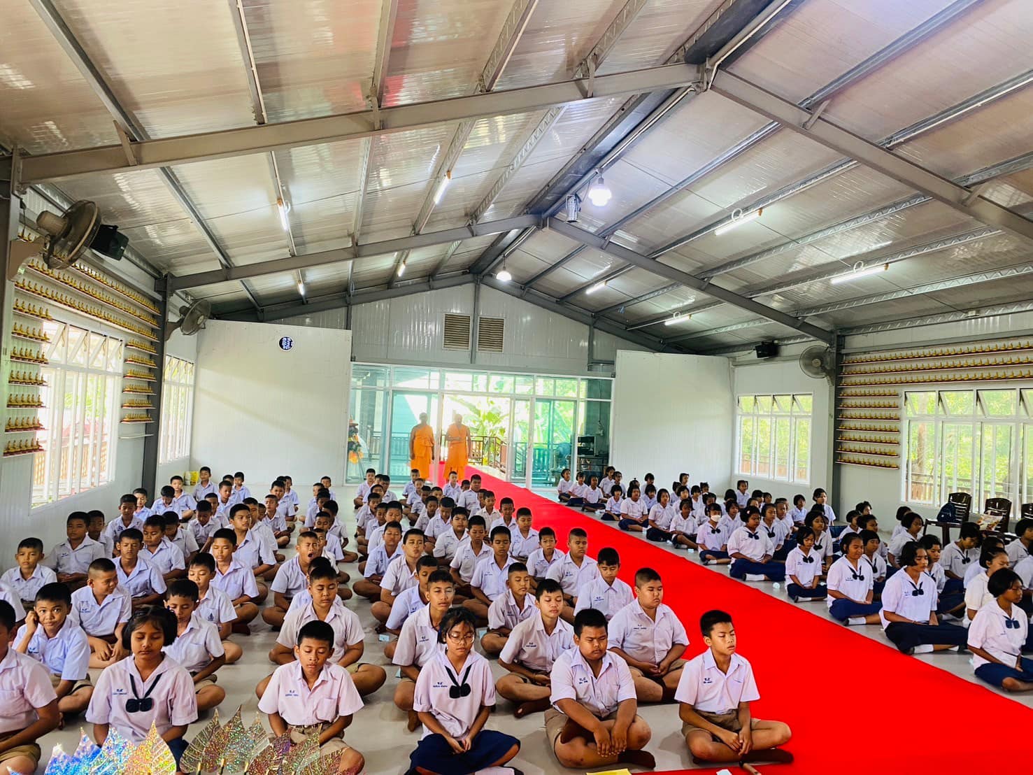 โรงเรียนเทศบาล 5 วัดประชาภิรมย์ เข้าค่ายคุณธรรมจริยธรรม