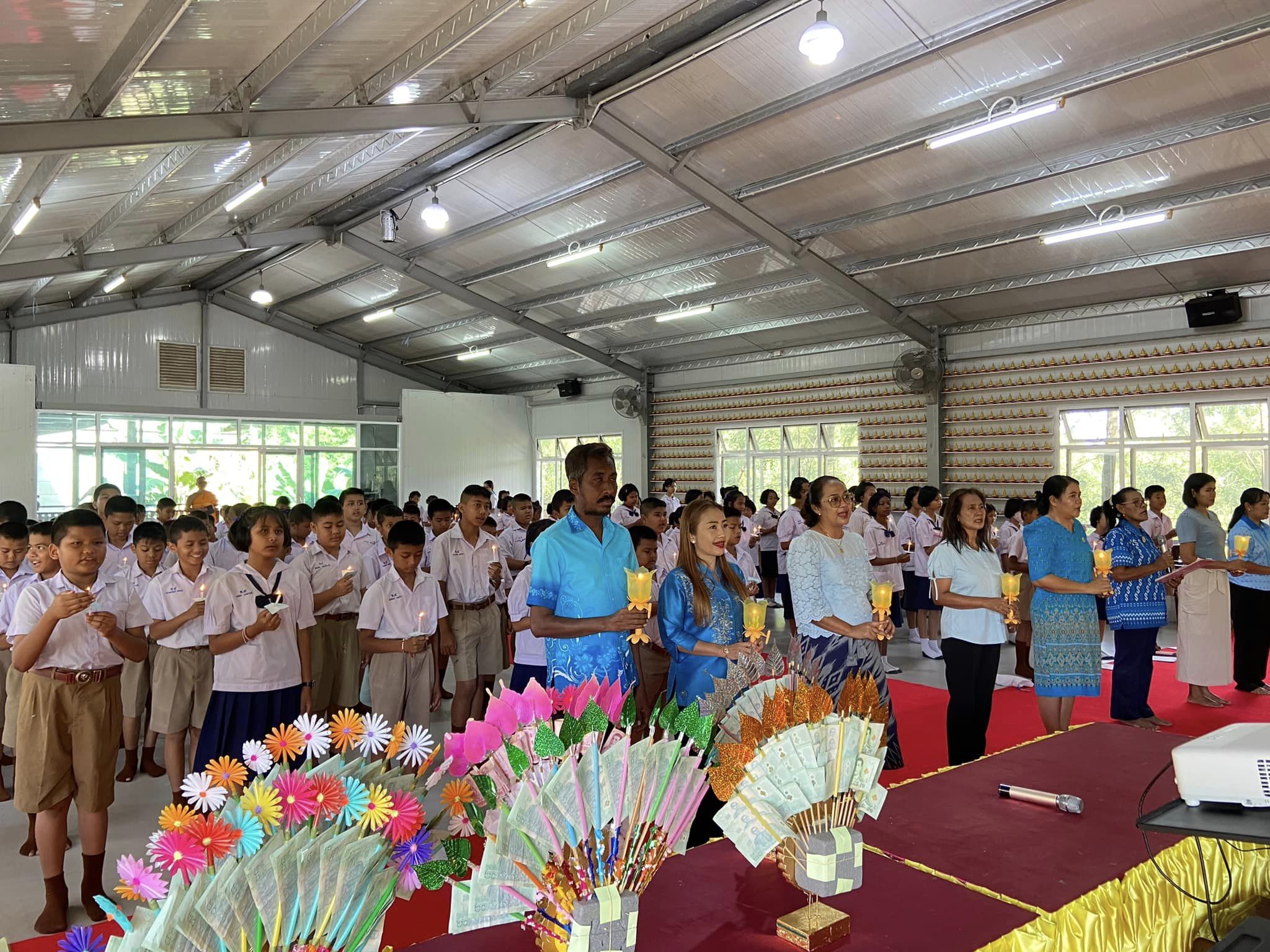 โรงเรียนเทศบาล 5 วัดประชาภิรมย์ เข้าค่ายคุณธรรมจริยธรรม